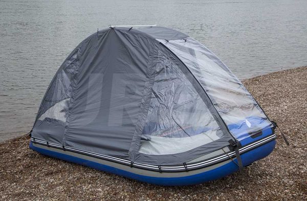 Фото тента-палатки на лодку Аква 2900